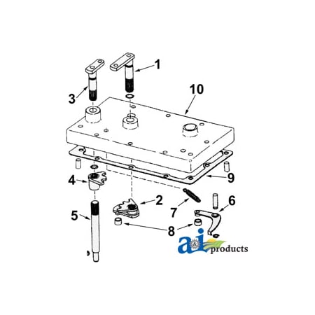 Kit: 2 Arms, 2- 380115R2 Rollers, 1- 398304R1 Spring 4 X6 X1